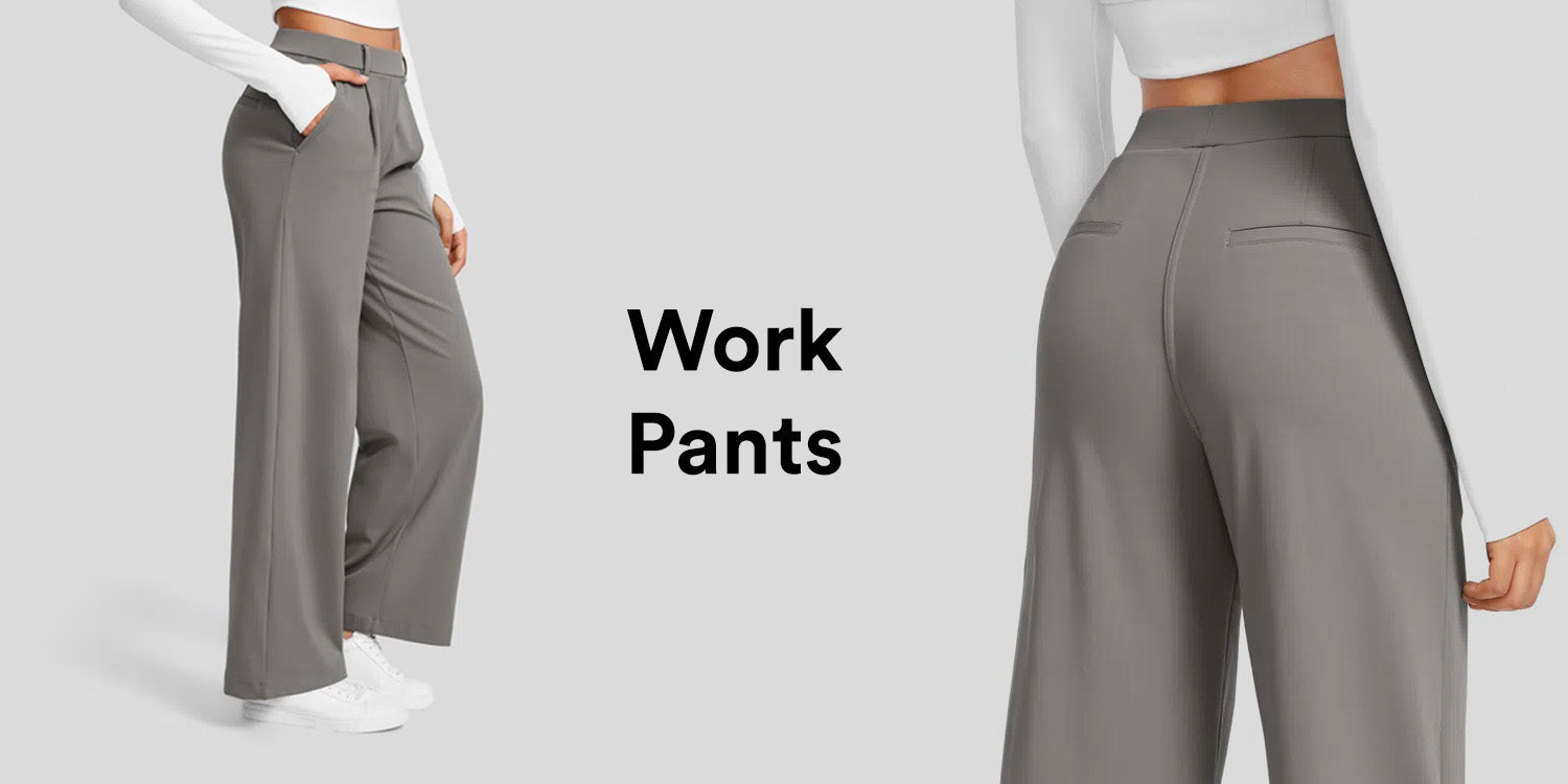 Polished Comfort High Waisted Pants